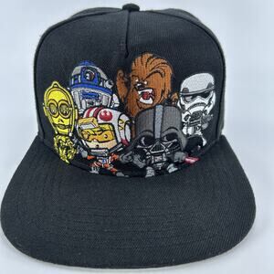 Star Wars Funko Pop Characters Embroider Adult Snapback Ball Cap Lucasfilm Ltd